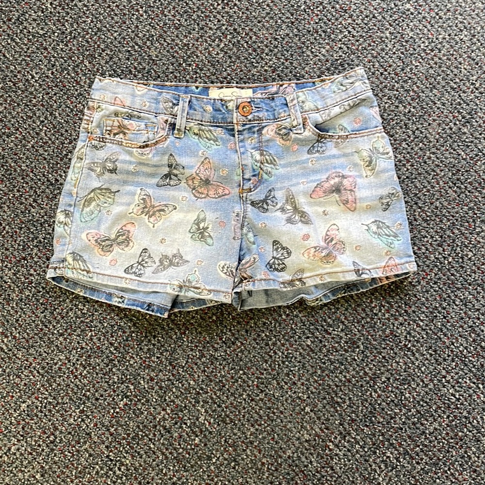 Jessica Simpson Butterfly Jean Shorts